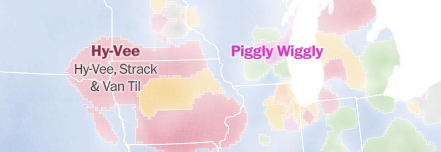 Grocery chains are bigger than ever. See who runs the stores near you.
